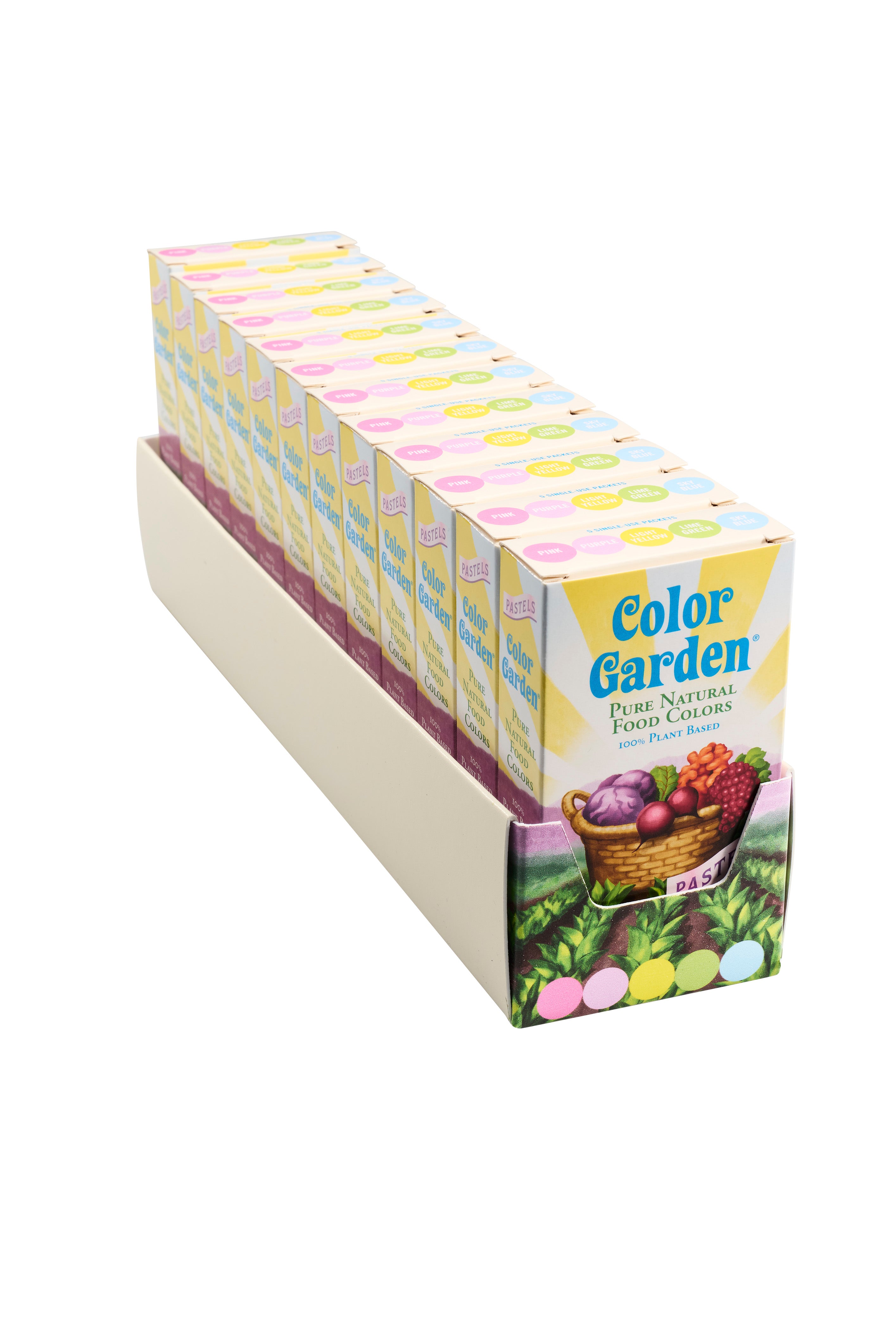 Case of Color Garden pastels food colors