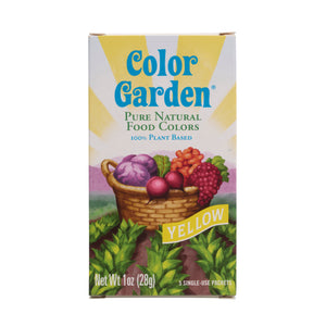 Pure Natural Food Colors, Yellow 5 ct. 1 oz.
