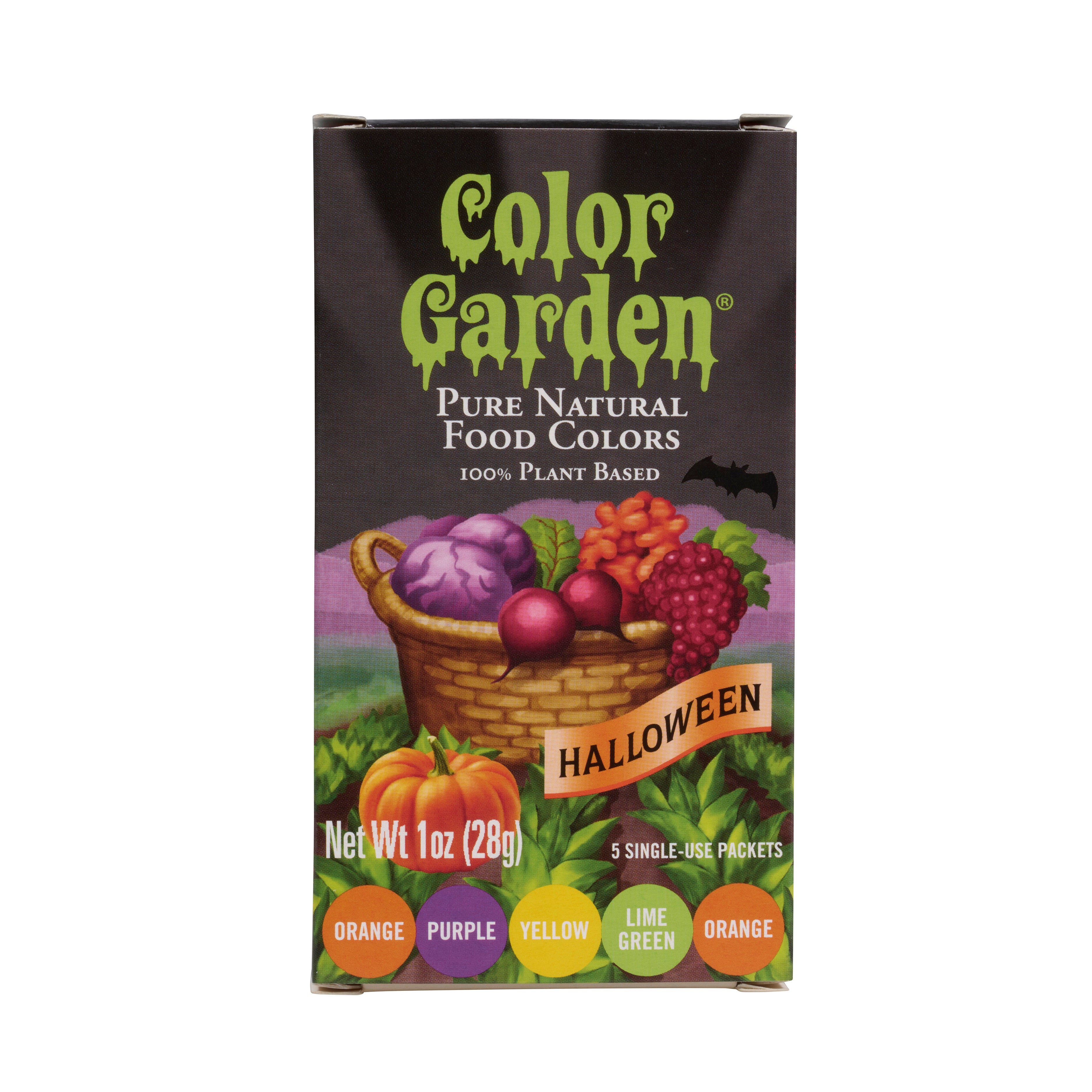 box of color garden halloween color
